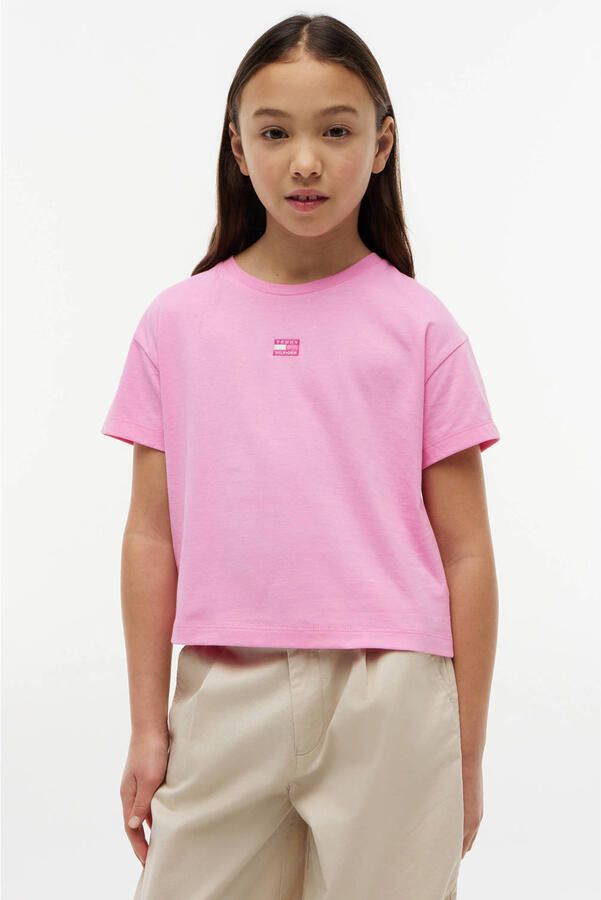 Tommy Hilfiger T-shirt roze - Foto 3