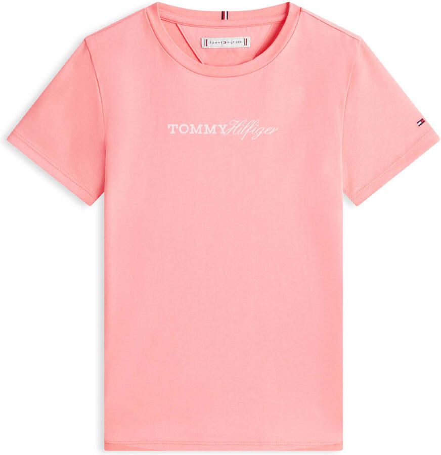 Tommy Hilfiger T-shirt roze