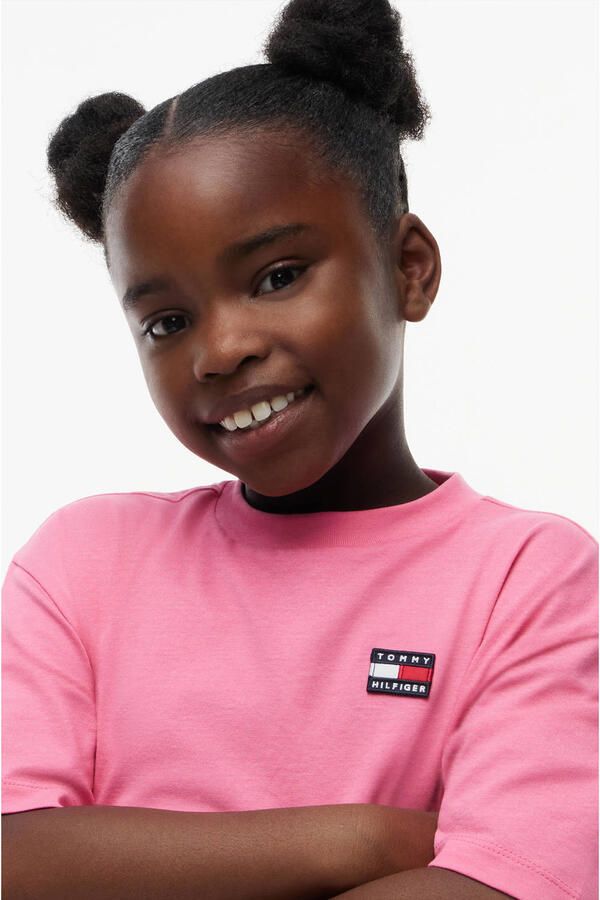 Tommy Hilfiger T-shirt roze - Foto 3