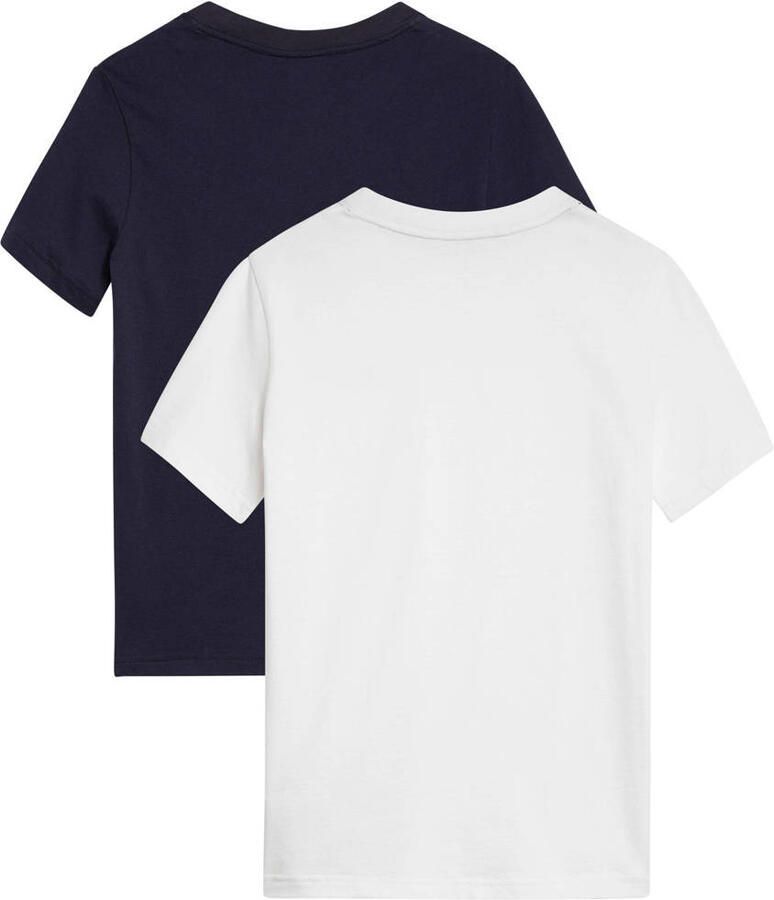 Tommy Hilfiger Underwear T-shirt 2 PK SS TEE met borduursel en ronde hals in 2-pack (2-delig Set van 2) - Foto 3