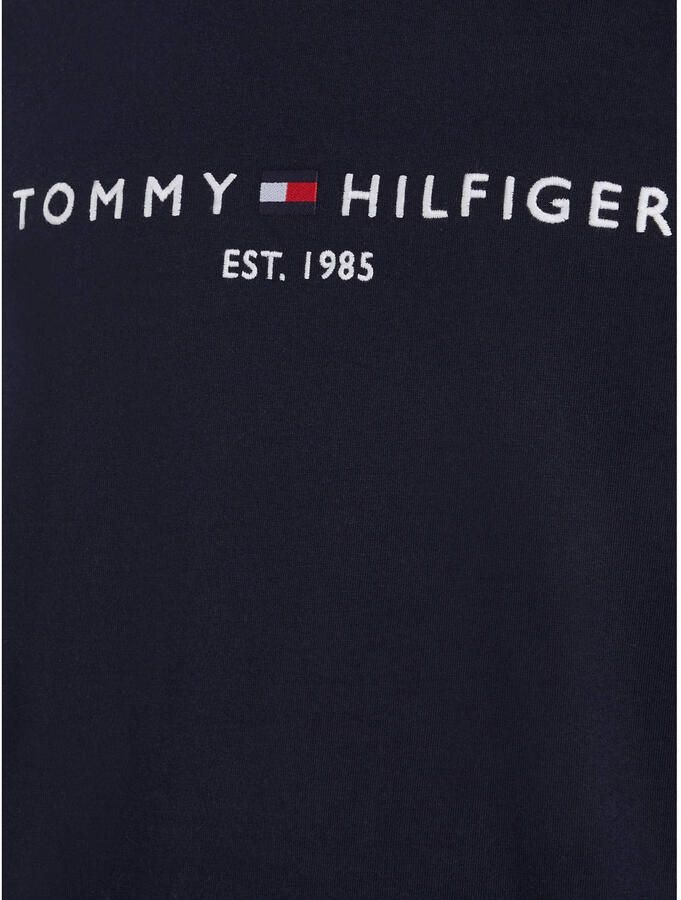 Tommy Hilfiger Zwart Print T-shirt Mannen Herfst Winter Black Heren - Foto 6