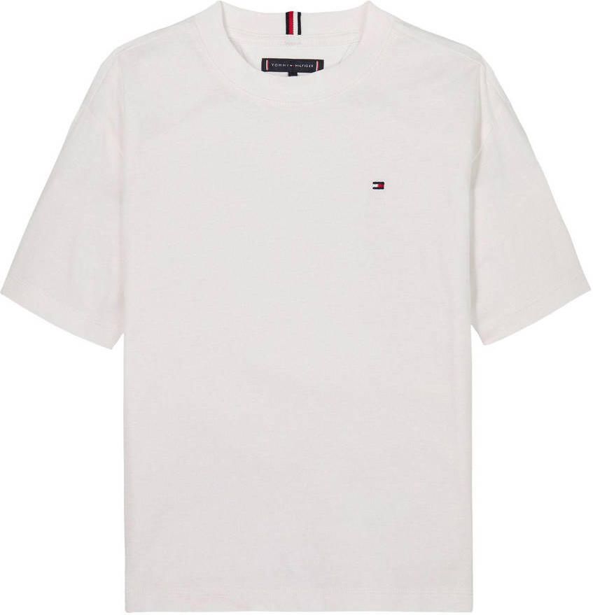 TOMMY HILFIGER Jongens Polo's & T-shirts Essential Archive Fit Tee Ss Wit - Foto 4