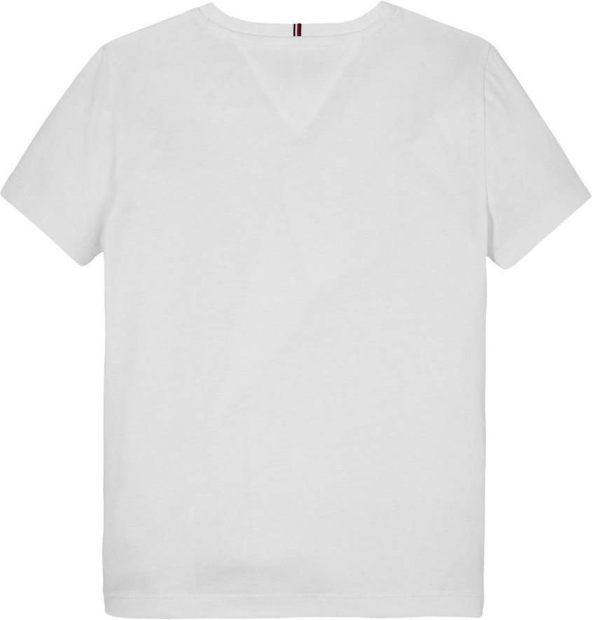 Tommy Hilfiger Teens T-shirt met labelstitching model 'VARSITY'