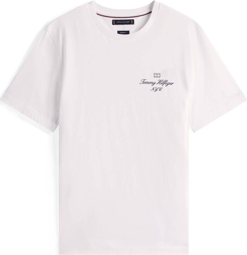 Tommy Hilfiger T-shirt OUTLINE FLAG SCRIPT TEE
