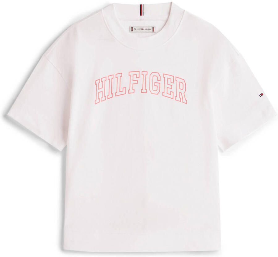 Tommy Hilfiger Teens regular fit T-shirt van puur katoen