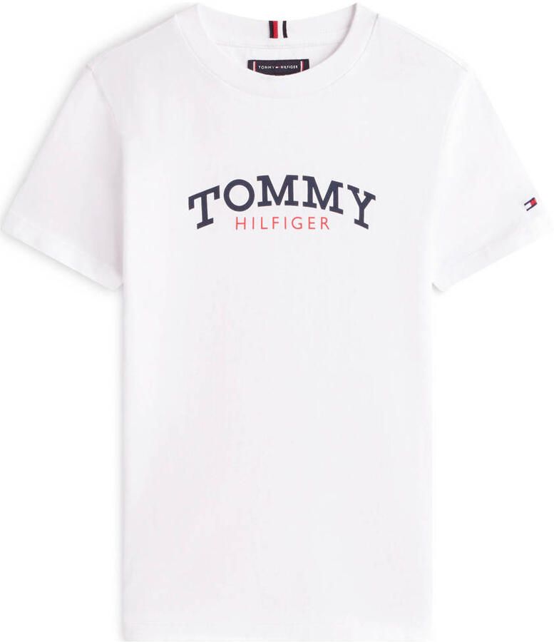 TOMMY HILFIGER Jongens Polo's & T-shirts Monogram Graphic T-shirt Gebroken Wit - Foto 3