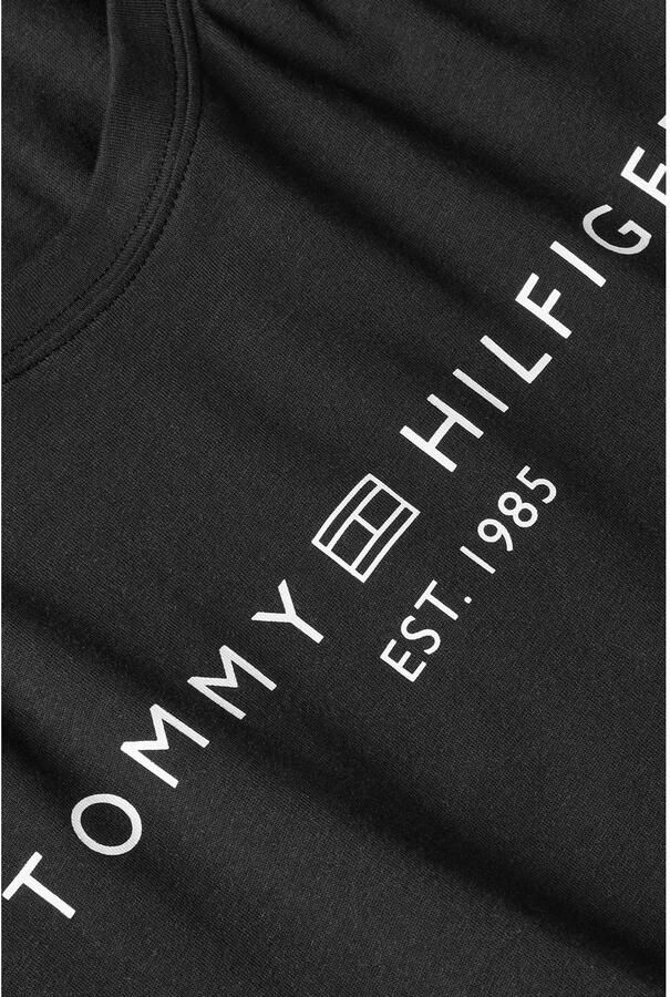 Tommy Hilfiger Shirt met korte mouwen REG CORP LOGO C-NK met logo en borduursel - Foto 2