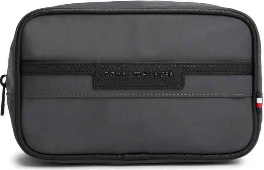 Tommy Hilfiger toilettas TH Repreve donkergrijs