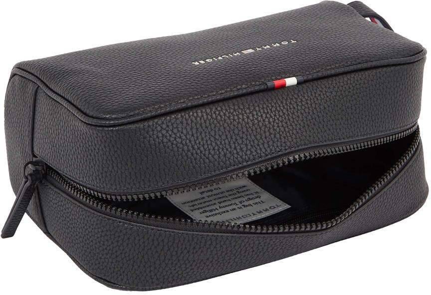 Tommy Hilfiger Make uptasje ESSENTIAL PU WASHBAG in een eenvoudige look - Foto 2