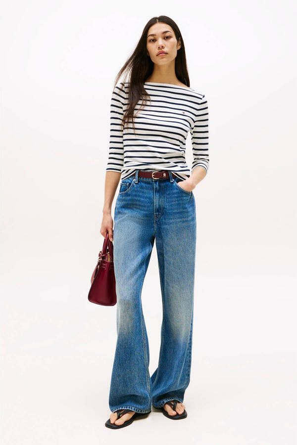 Tommy Hilfiger Slim fit shirt met lange mouwen van puur katoen - Foto 2