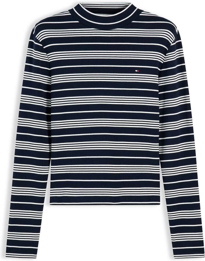 Tommy Hilfiger slim fit shirt met lange mouwen van puur katoen