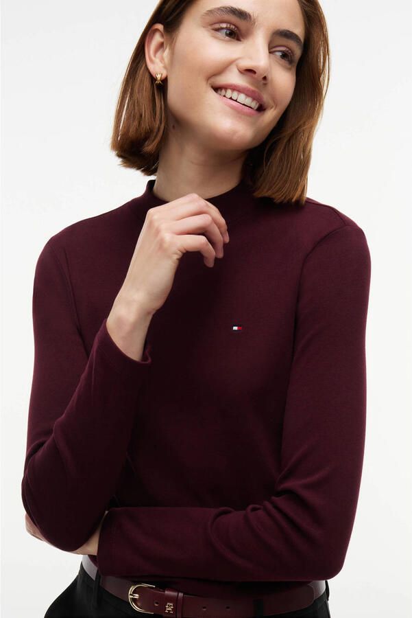 Tommy Hilfiger slim fit shirt met lange mouwen van puur katoen - Foto 2