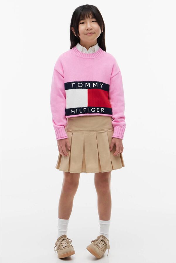 Tommy Hilfiger trui gebreid roze - Foto 2