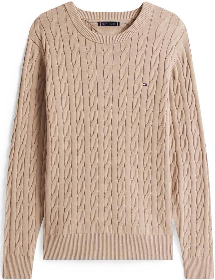 Tommy Hilfiger Regular fit gebreide pullover van zuiver katoen - Foto 3