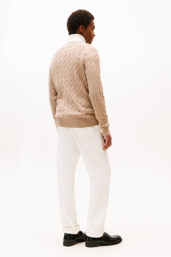 Tommy Hilfiger Regular fit gebreide pullover van zuiver katoen - Foto 2