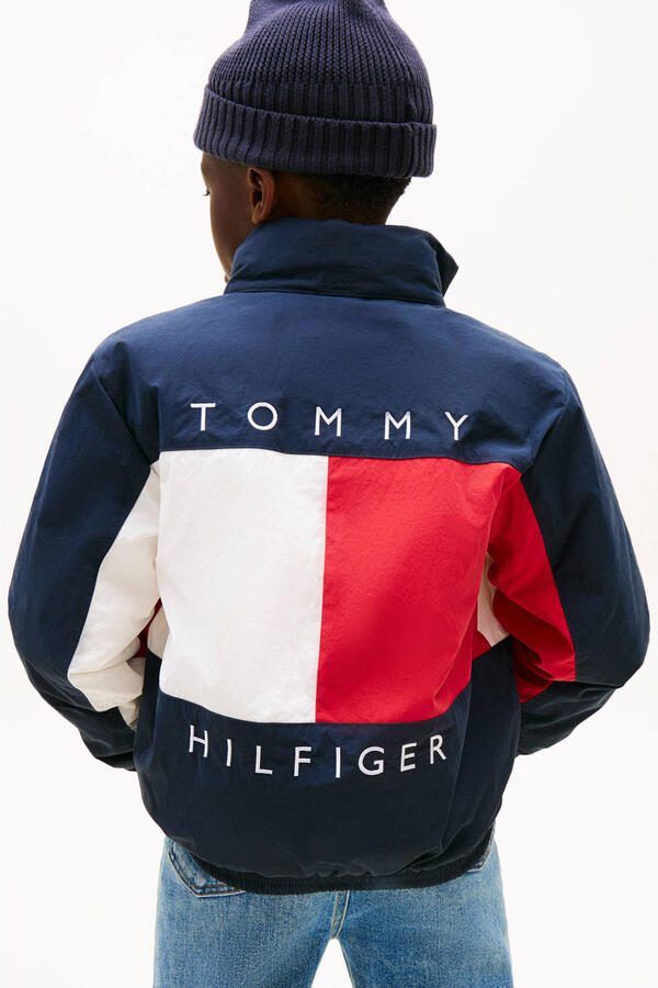 Tommy Hilfiger tussenjas donkerblauw
