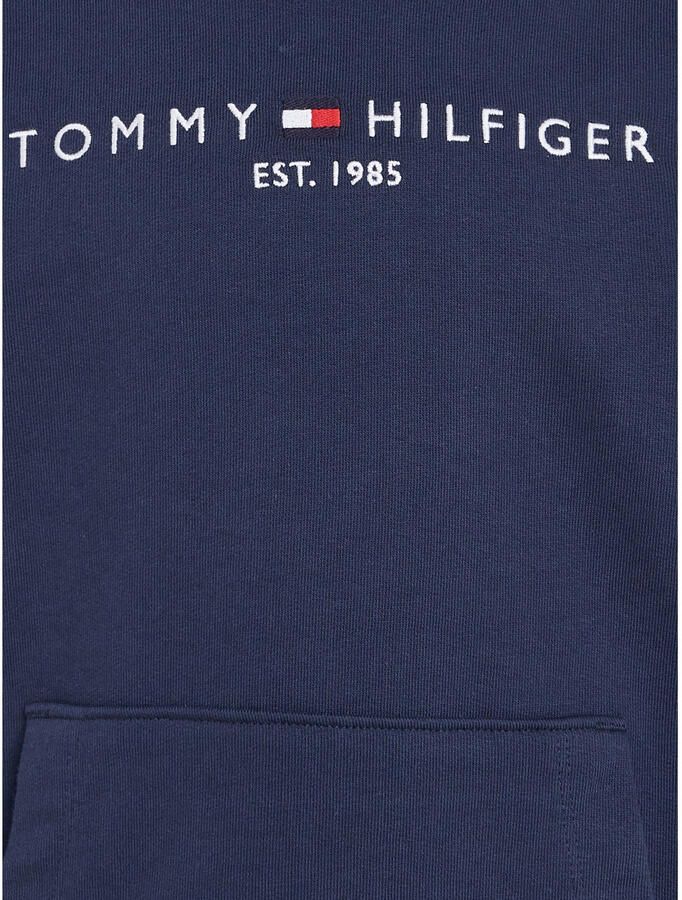 Tommy Hilfiger Hoodie ESSENTIAL HOODIE Kinderen Kids Junior MiniMe voor en