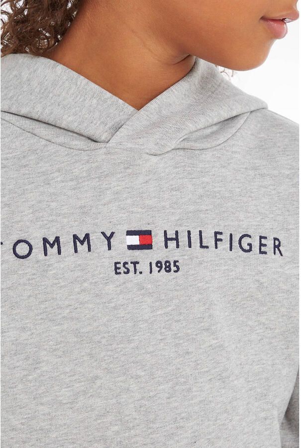Tommy Hilfiger Hoodie ESSENTIAL HOODIE Kinderen Kids Junior MiniMe voor en