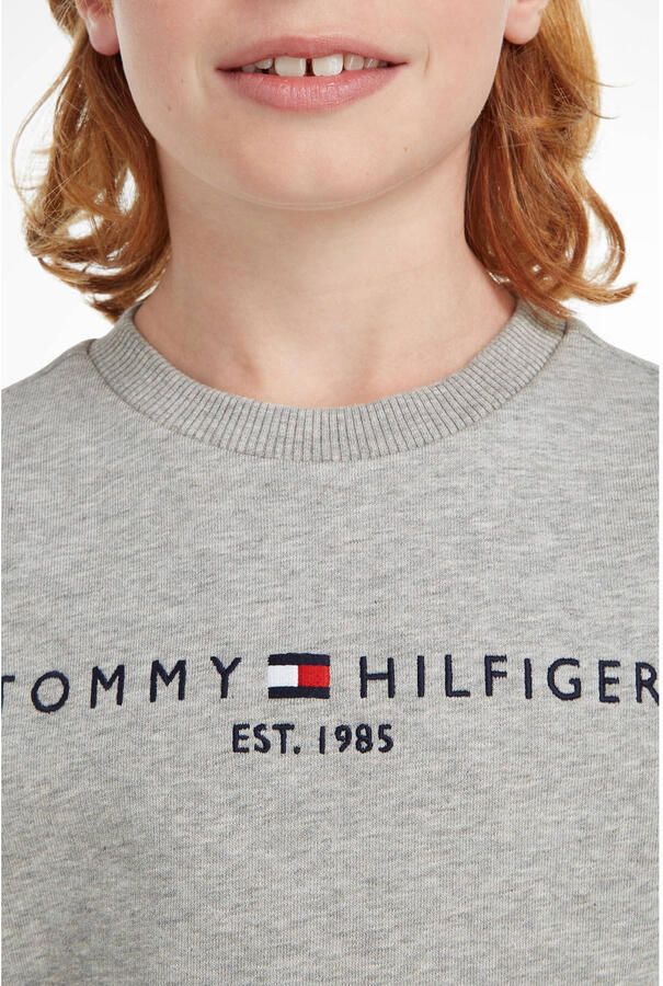 Tommy Hilfiger Sweatshirt ESSENTIAL SWEATSHIRT Kinderen Kids Junior MiniMe voor en - Foto 2