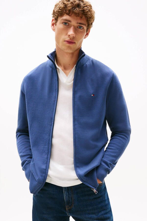 Tommy Hilfiger Vest ESSENTIAL COTTON ZIP MW0MW36517