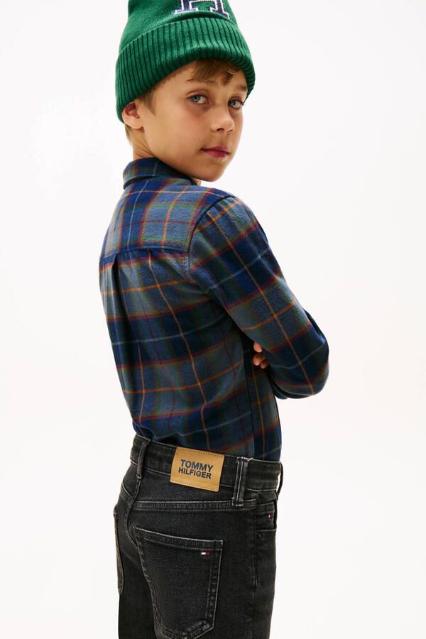 Tommy Hilfiger Straight jeans MODERN STRAIGHT WASHED BLK DENIM