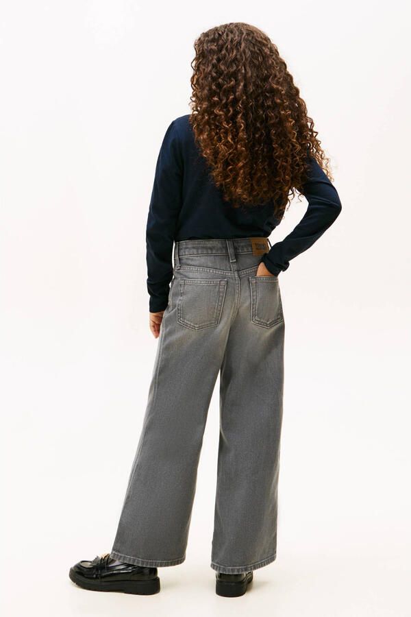 Tommy Hilfiger wide leg jeans grey denim - Foto 2