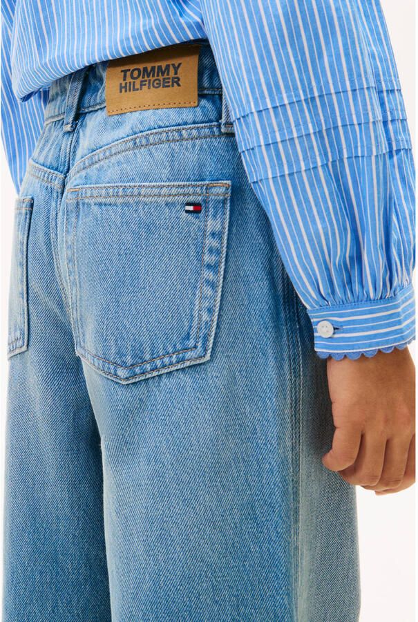 Tommy Hilfiger Teens Wide leg jeans van puur katoen - Foto 2