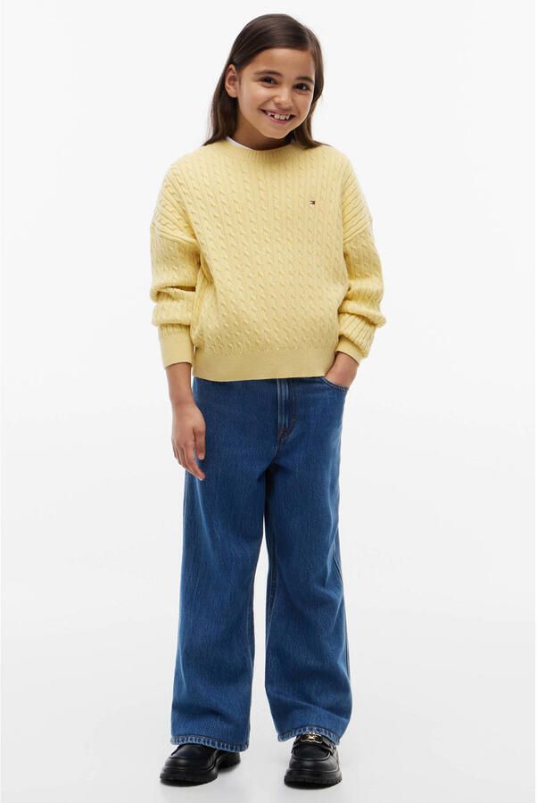 Tommy Hilfiger wide leg jeans mediumblauw - Foto 2