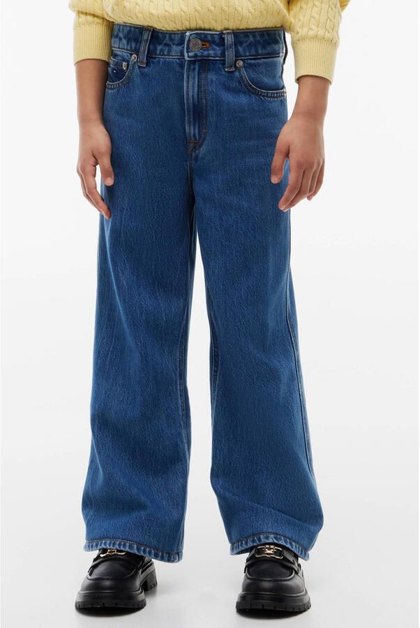 Tommy Hilfiger wide leg jeans mediumblauw - Foto 3