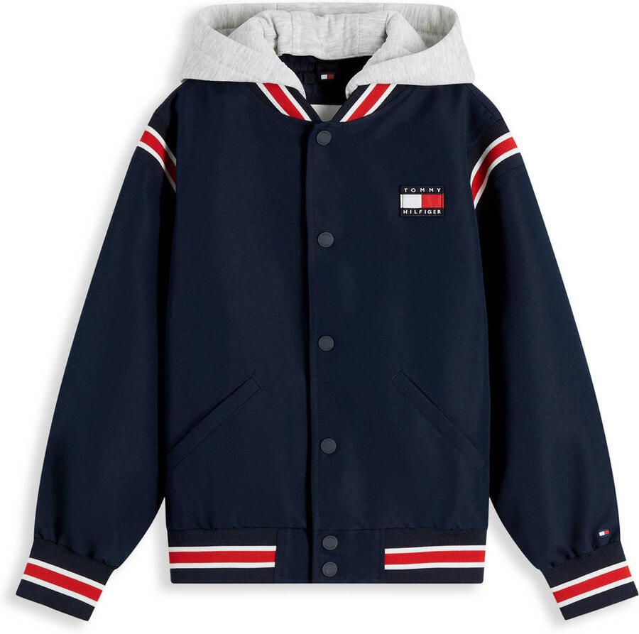 Tommy Hilfiger winter bomberjack donkerblauw