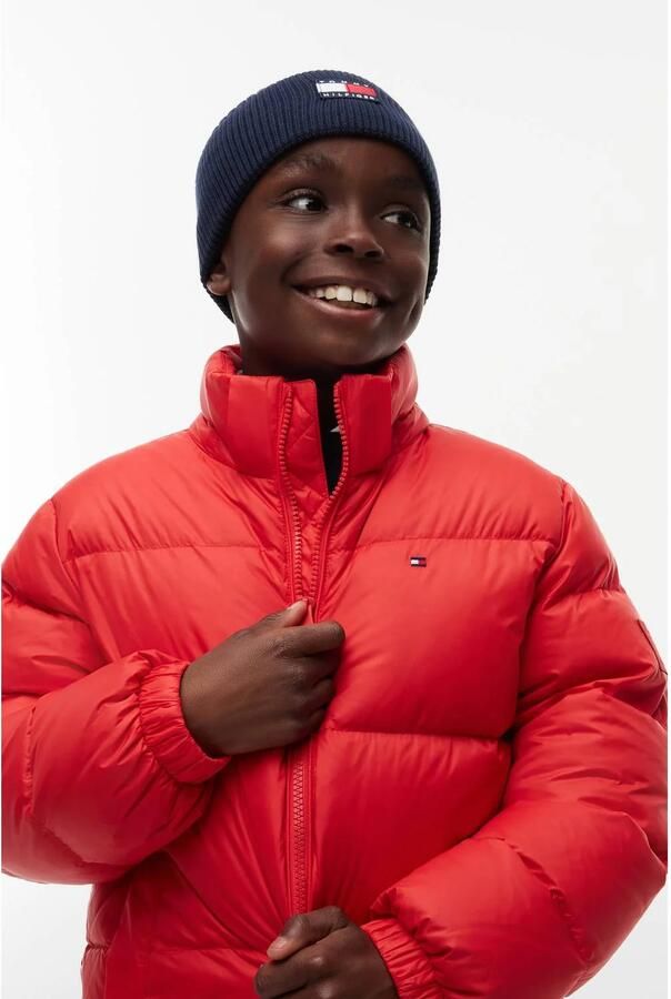 Tommy Hilfiger winterjas rood Jongens Nylon Effen - Foto 2