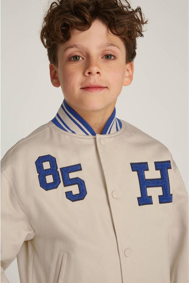 Tommy Hilfiger Teens Collegejack met ribboorden - Foto 2