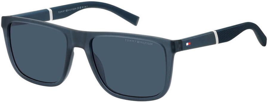 Tommy Hilfiger Blauwe Matte Zonnebril TH 2043 S Ipq(Ku) Blue Unisex