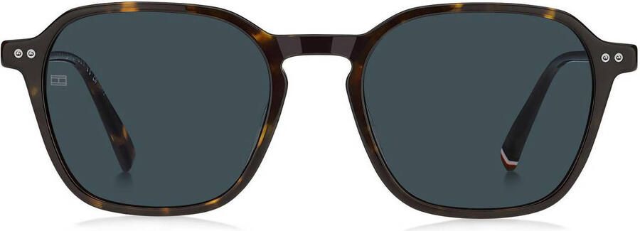 Tommy Hilfiger zonnebril met tortoise print TH 2132 S donkerbruin - Foto 3