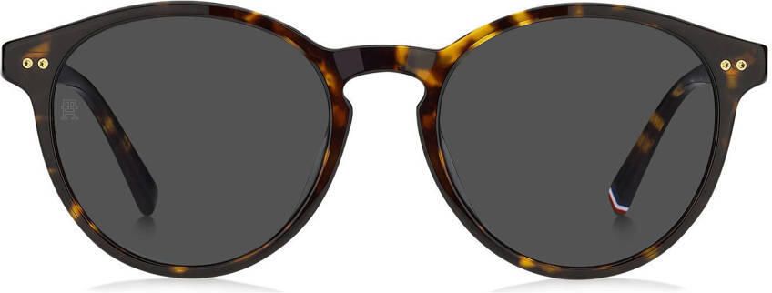 Tommy Hilfiger zonnebril met tortoise print TH 2159 S bruin - Foto 3