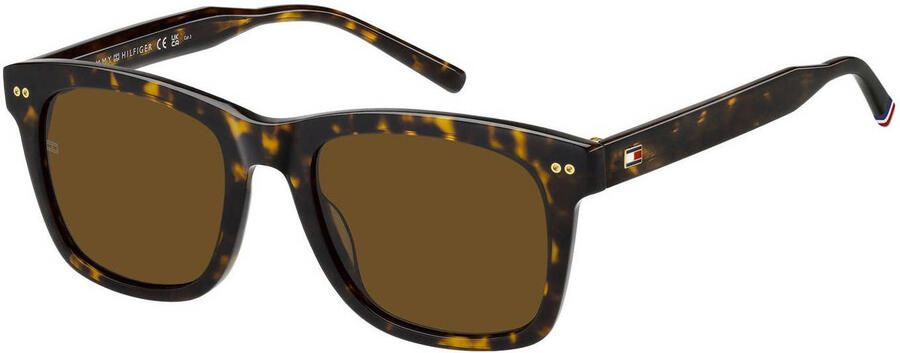 Tommy Hilfiger zonnebril met tortoise print TH 2184 S bruin