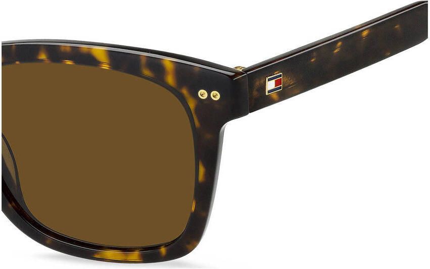 Tommy Hilfiger zonnebril met tortoise print TH 2184 S bruin - Foto 2