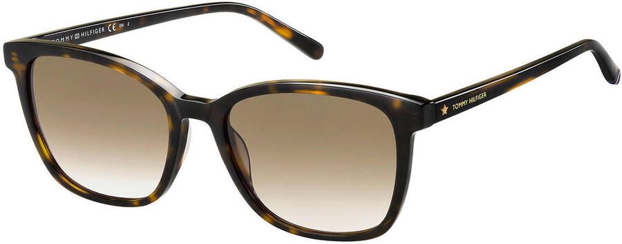 Tommy Hilfiger Zonnebril TH 1723 S 086 Avana Zonnebril TH 1723 S 807 Zwart Black Heren