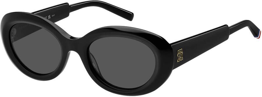 Tommy Hilfiger zonnebril TH 2207 S zwart