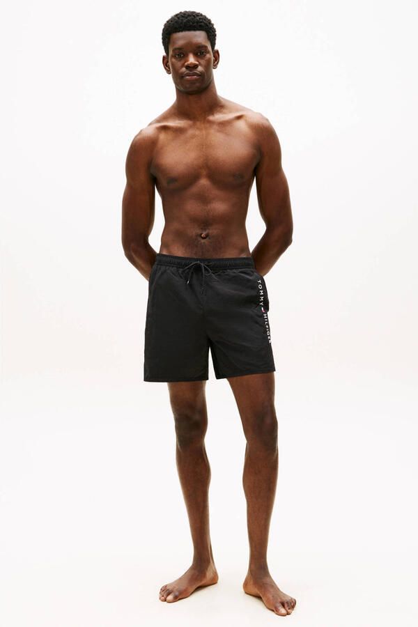 Tommy Hilfiger zwemshort met logo zwart - Foto 2