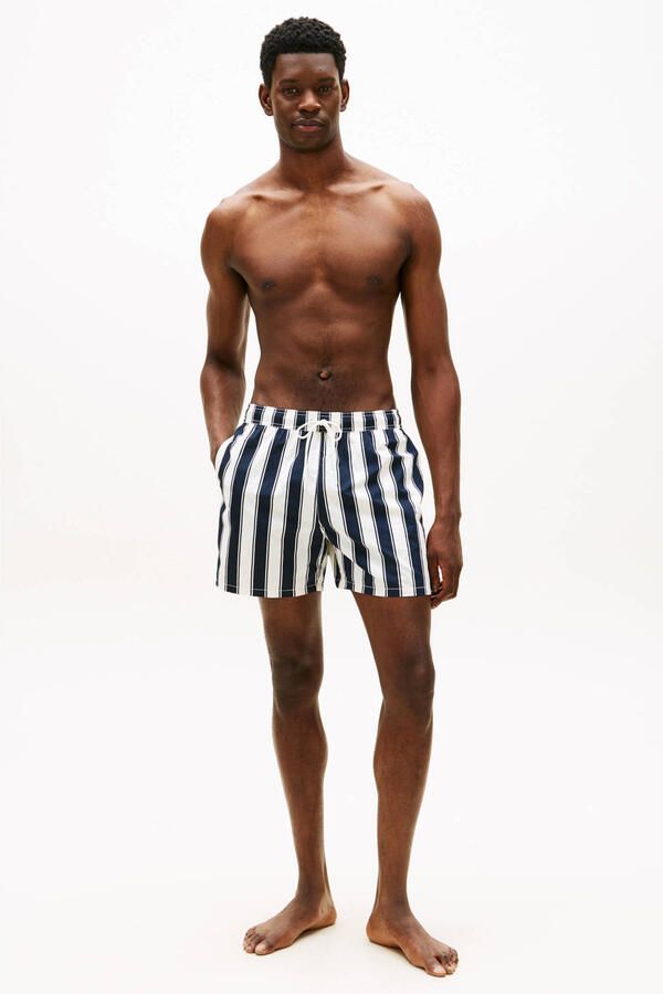 Tommy Hilfiger zwemshort zwart wit - Foto 3