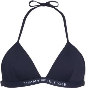 Tommy Hilfiger triangel bikinitop donkerblauw