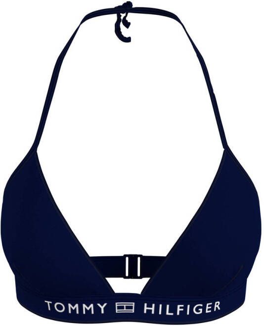 Tommy Hilfiger Swimwear Triangel-bikinitop Clara met merkopschrift