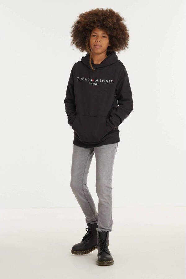 Tommy Hilfiger Hoodie ESSENTIAL HOODIE Kinderen Kids Junior MiniMe voor en