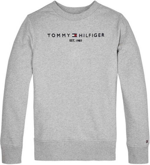 Tommy Hilfiger Sweatshirt ESSENTIAL SWEATSHIRT Kinderen Kids Junior MiniMe voor en