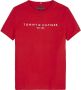 Tommy Hilfiger T-shirt ESSENTIAL TEE Kinderen Kids Junior MiniMe voor jongens en meisjes - Thumbnail 1