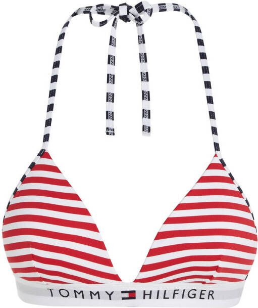 Tommy Hilfiger Swimwear Triangel-bikinitop TH TRIANGLE FIXED FOAM PRINT