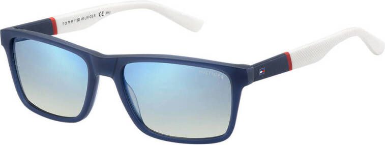 Tommy Hilfiger zonnebril 1405 S blauw rood wit
