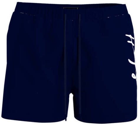 Tommy Hilfiger Regular fit zwembroek met merkopschrift