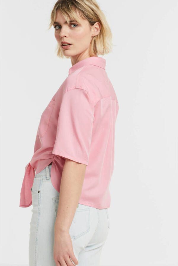 Tommy Jeans blouse roze